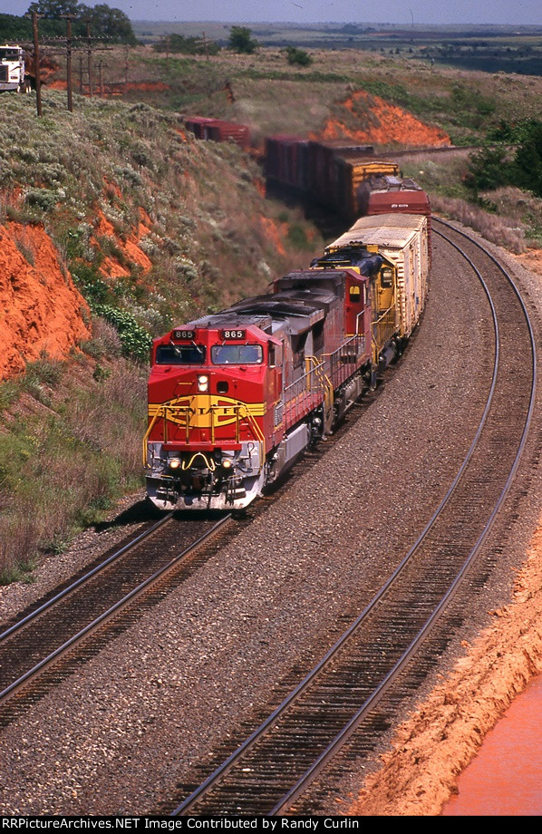 ATSF 865 near Quinlan